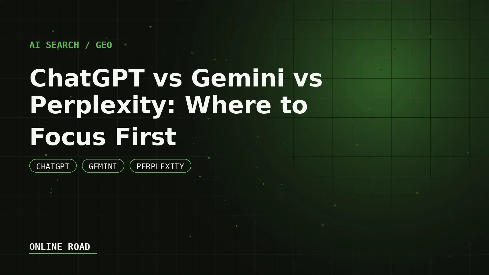 ChatGPT vs Gemini vs Perplexity: which AI search platform Australian businesses should focus on first.