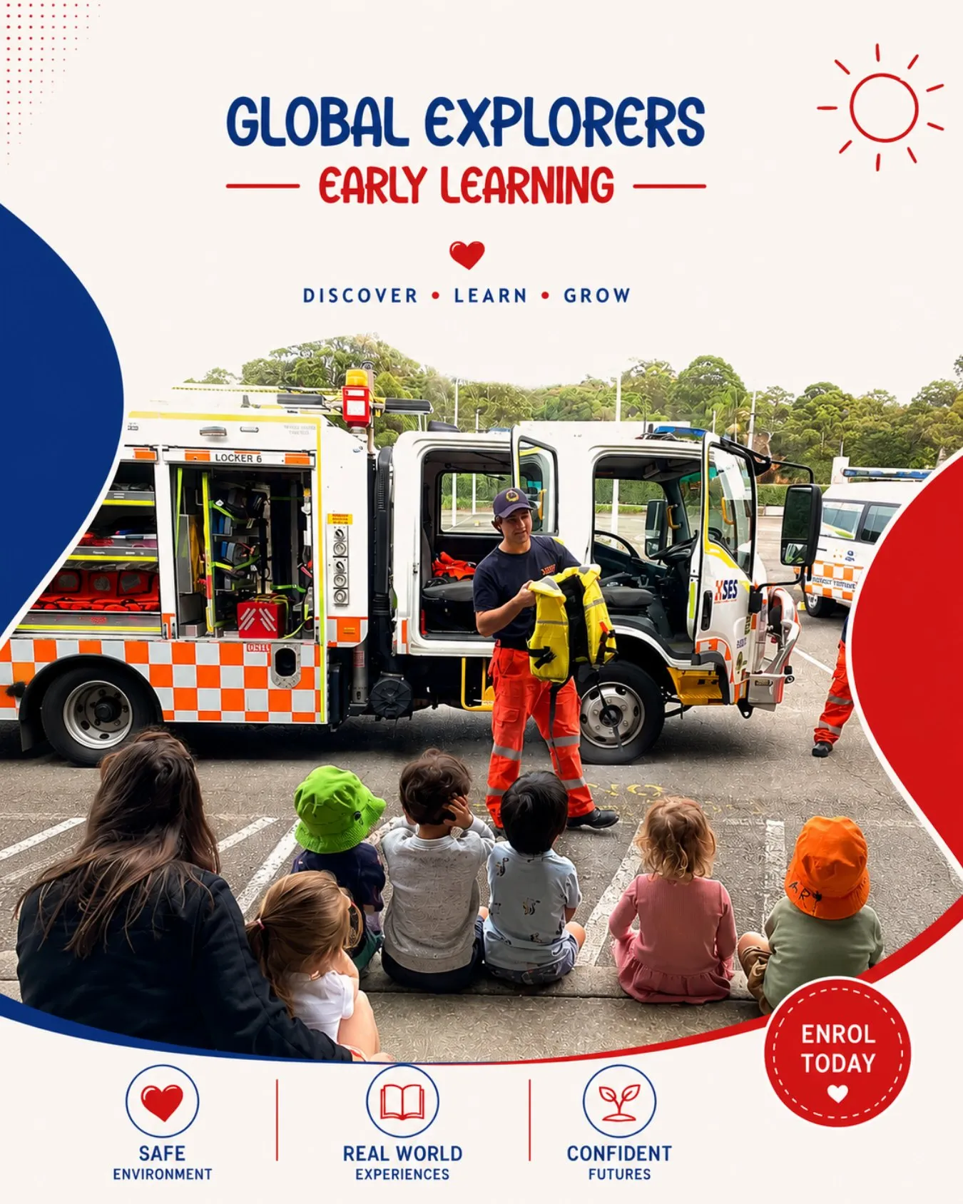 Global Explorers Early Learning real-world learning social media creative