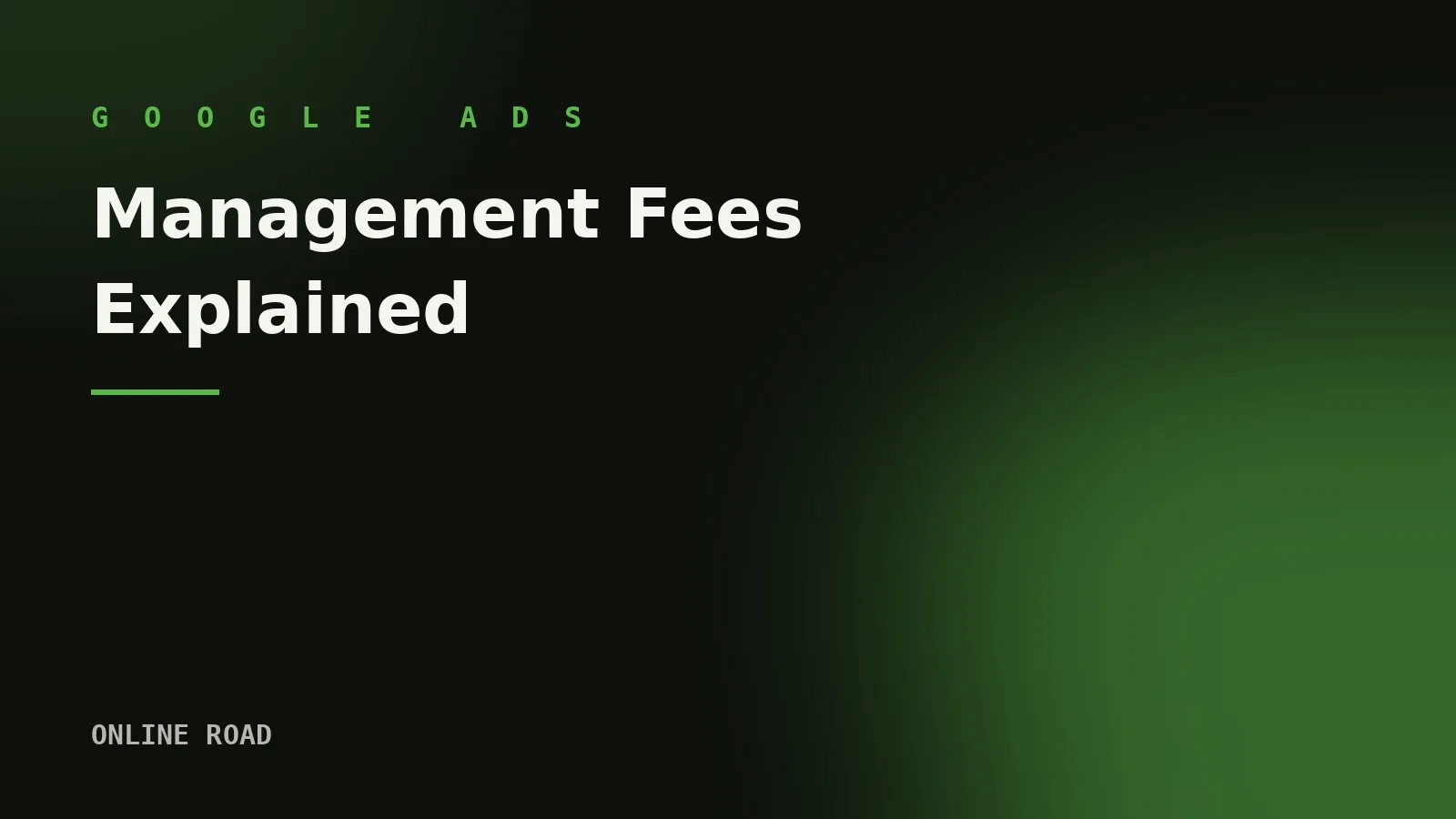 Google Ads management fees in Australia: pricing models and typical ranges explained.