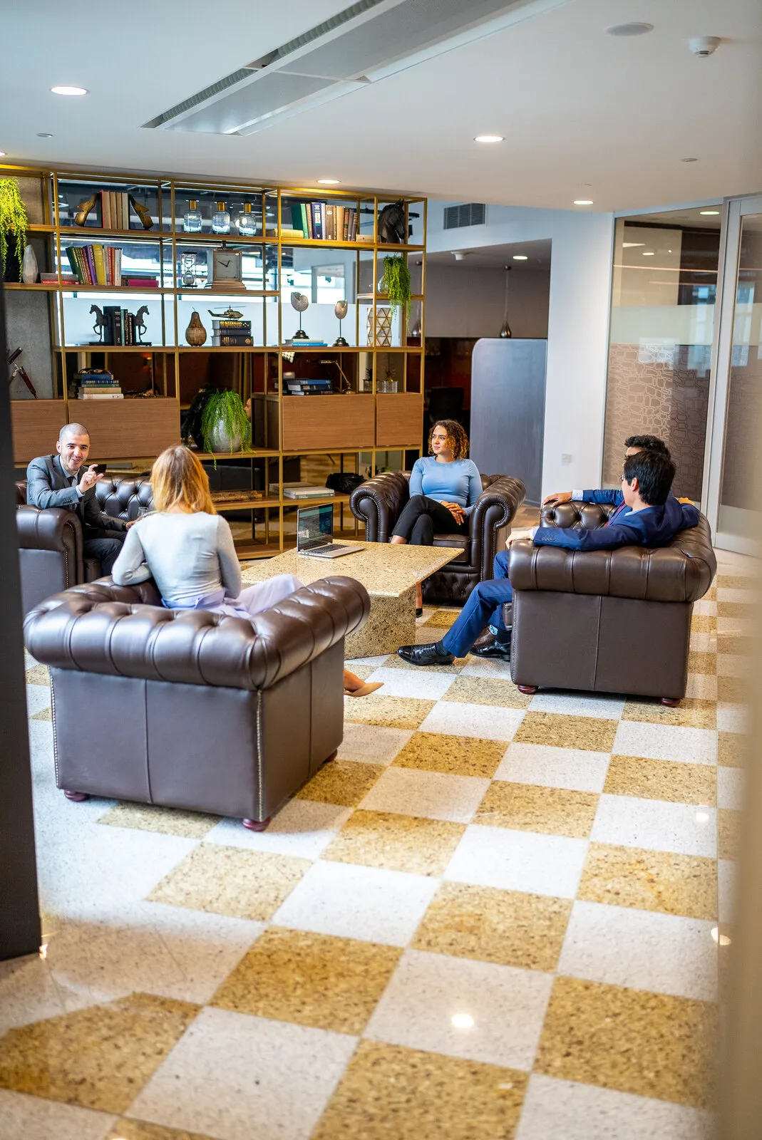 Online Road's premium office lounge in Sydney
