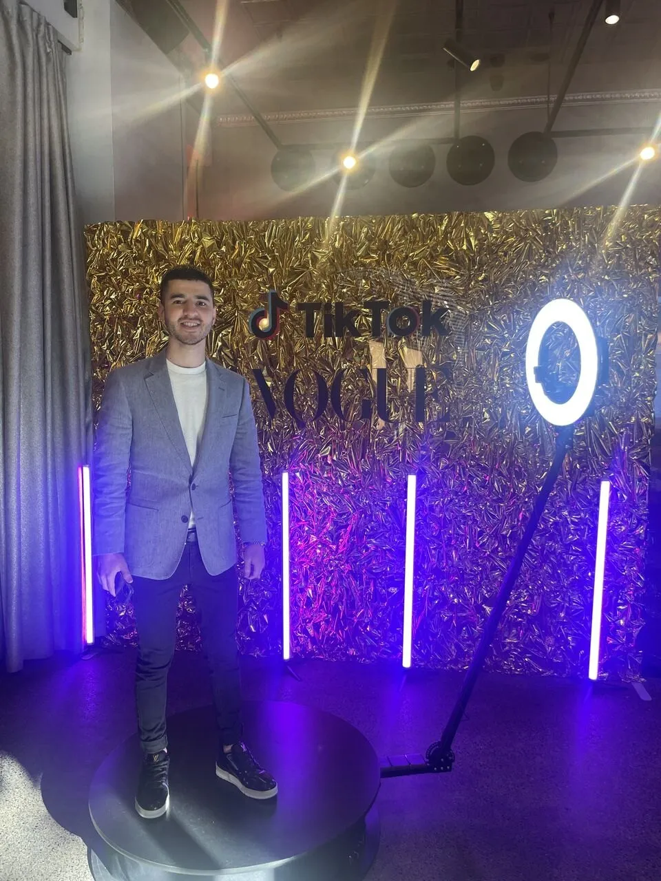 Online Road at the TikTok and Vogue event
