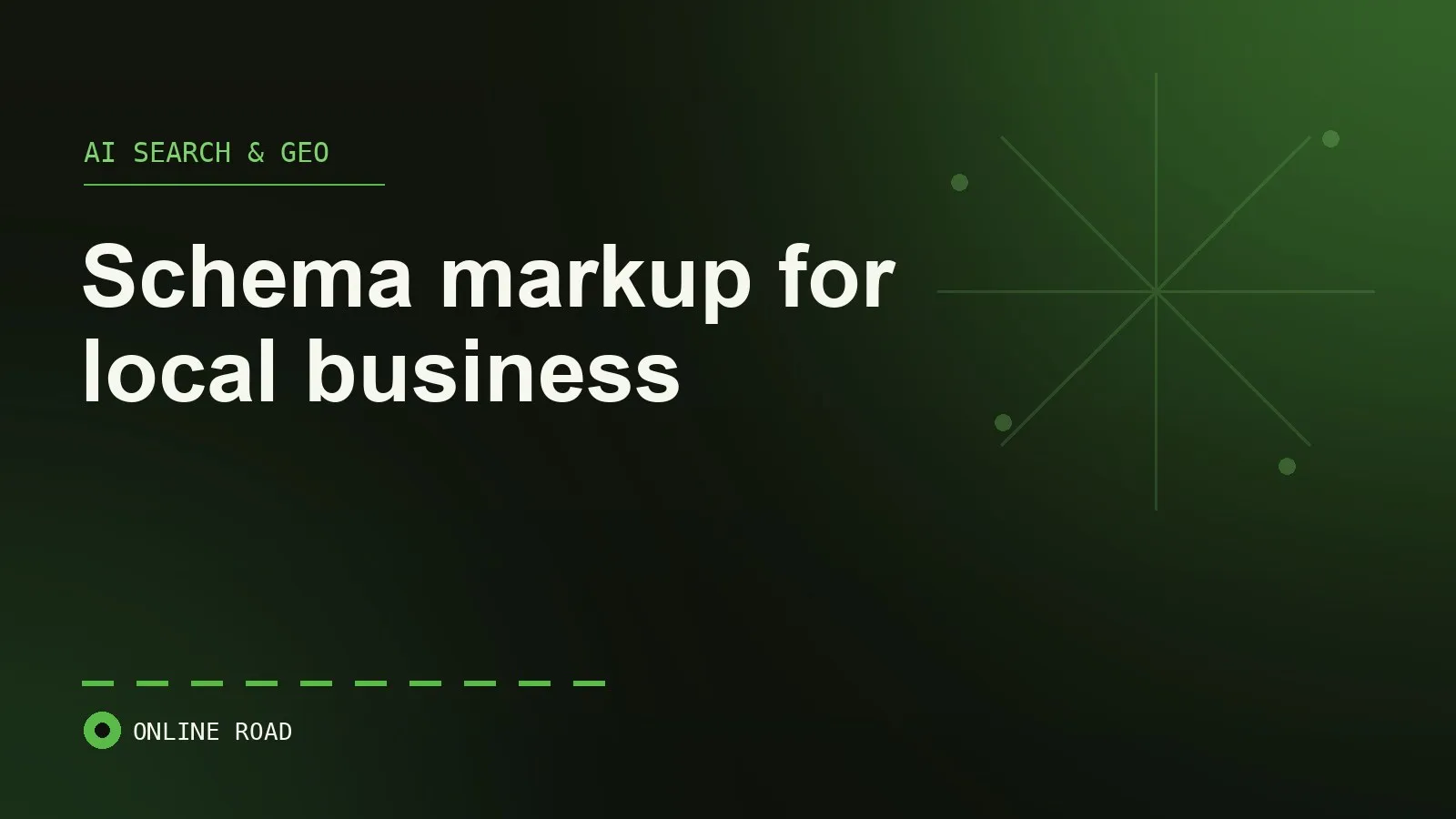 Schema markup for Australian local businesses: the structured data that helps Google and AI tools understand and recommend your business.